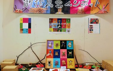 7月ふじのねミニギャラリーはザリガニワークスさんによる「創作昆虫ムシボット」展