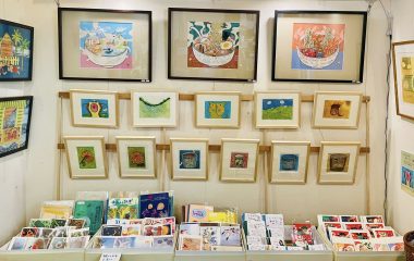 11月のふじのねミニギャラリーは、いまきみちさん＆西村繁男さんの「あれ・これ二人展」